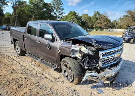 2015 Chevrolet Silverado C1500 Ltz из США, поврежденный, VIN 3GCPCSECXFG121322